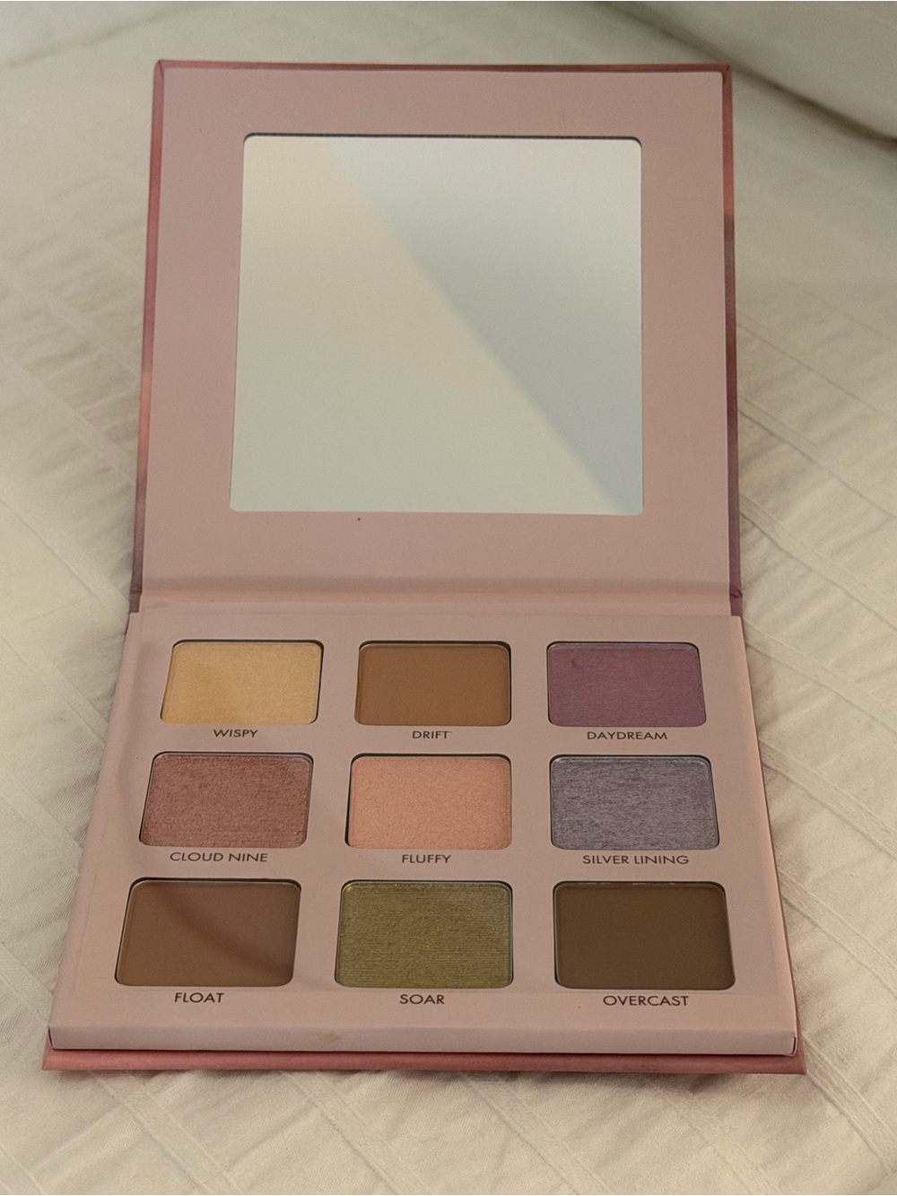 WANDER eye shadow, Dusty Rose 9-Color Eyeshadow Palette - Neutral & Cool Tones